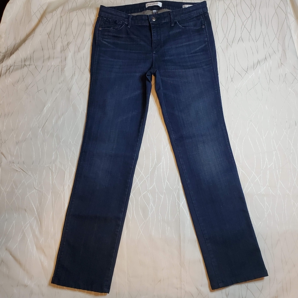Habitual Camille Slim Straight Leg Dark Wash Jeans